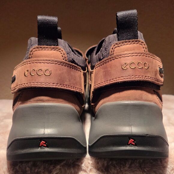 Ecco Mens Offroad Explorer Nubuck Hiking Shoes Size13-13.5 Cocoa Brown Leather main image 8